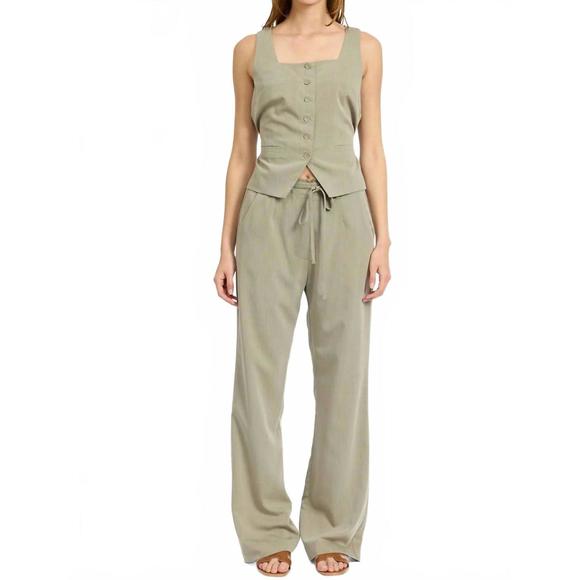 EN SAISON Pants - NEW EN SAISON roan trouser in lichen